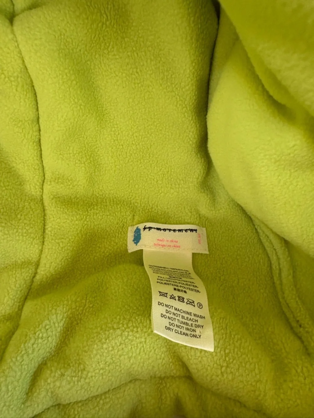NWOT Free People FP Movement Fleece-Lined Hood Scarf